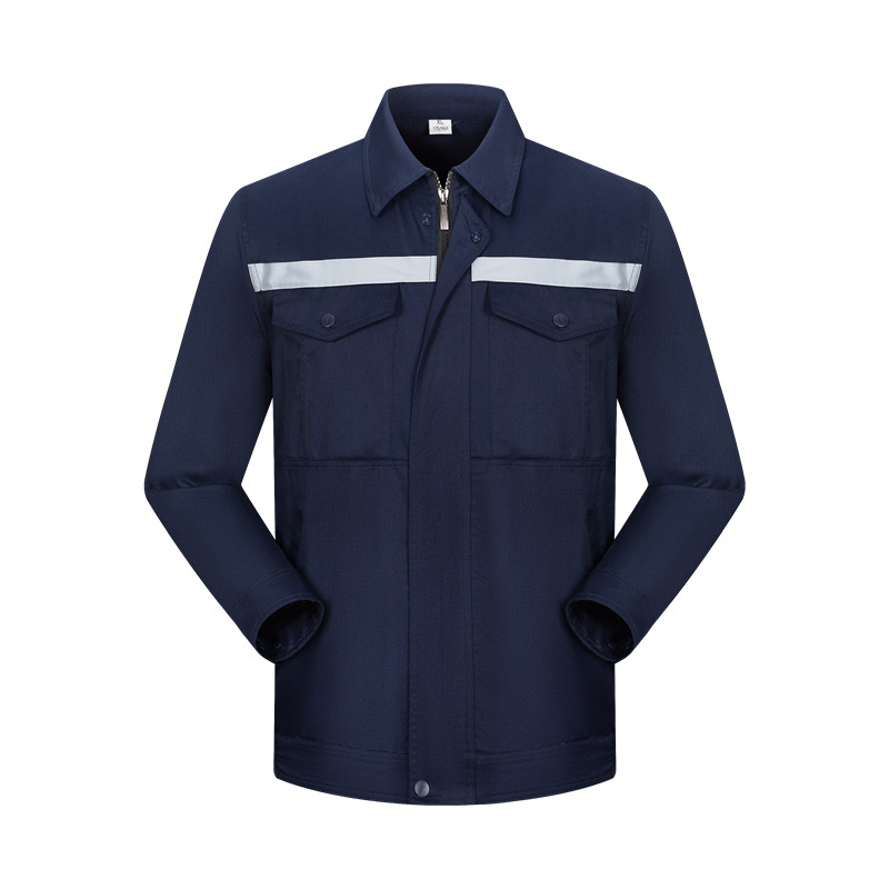 全工艺耐磨涤棉工作服工作服套装H28-003图3