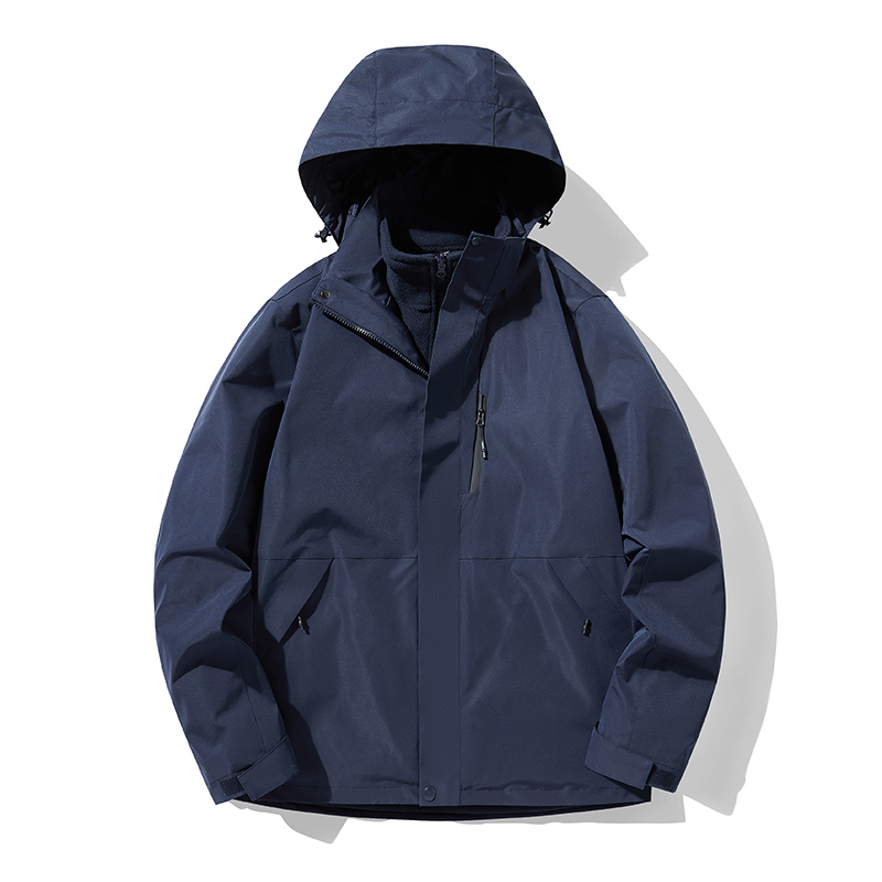 户外登山服三合一冲锋衣摇粒绒内胆KJ3-CYMY963514男款图4