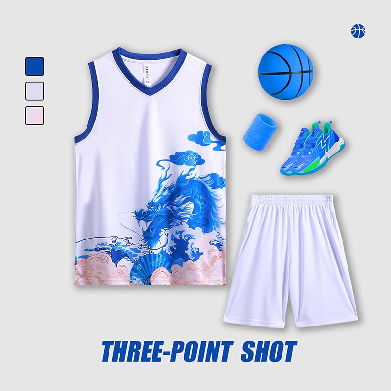 龙舟背心篮球运动服套装GB12-A035图4