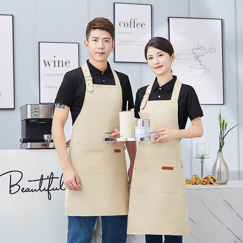 可调节挂脖工装防水围裙U01-A21图9