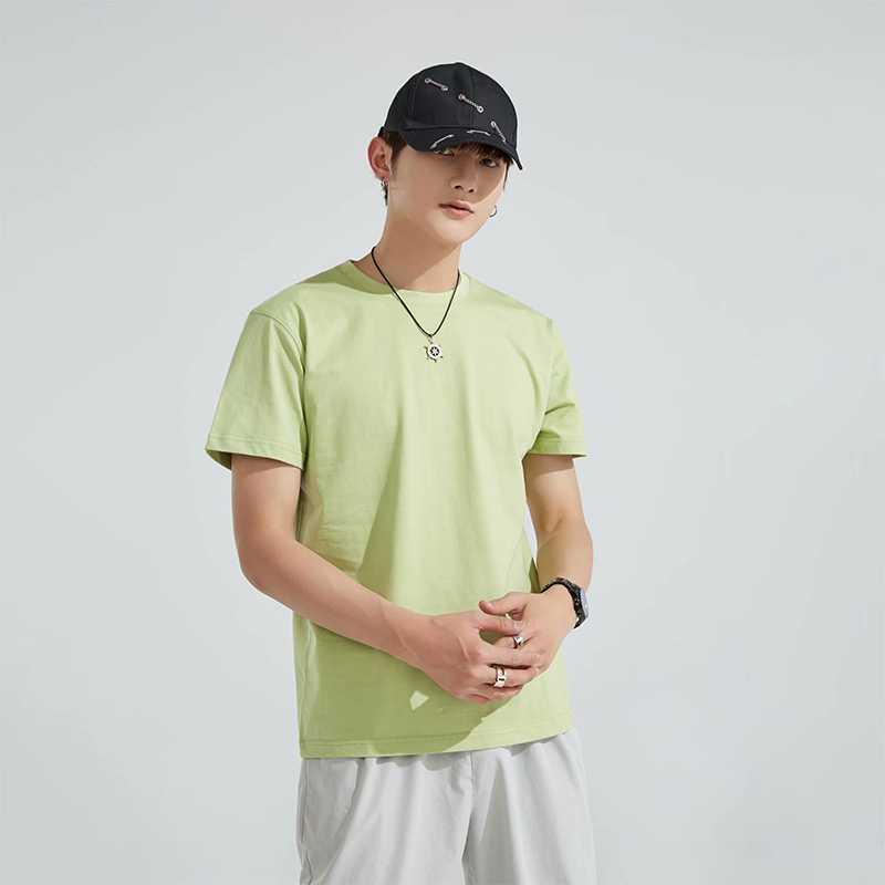 纯棉纯色短袖圆领T恤KD2-JR8905图15