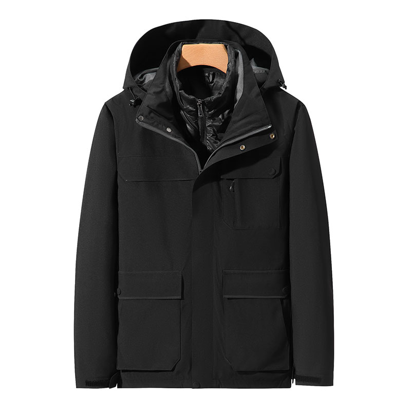 户外登山羽绒服内胆三合一冲锋衣两件套GT3-JL9888图3