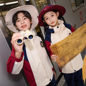 幼儿园入学园服冲锋衣小学生校服(不含内胆）455-9392外套