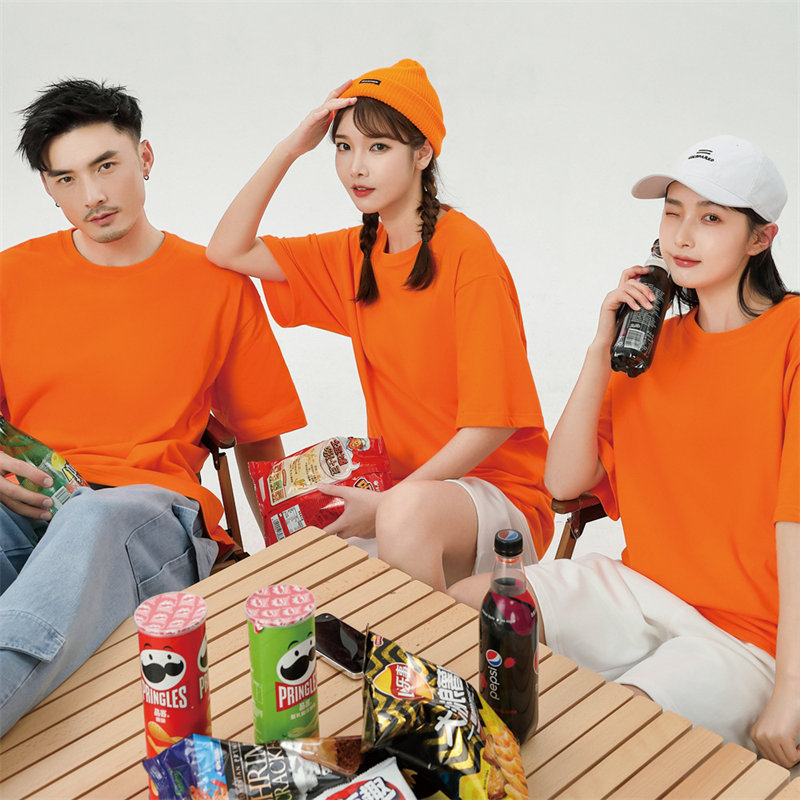 210g精梳纯棉短袖T恤成人款P06-220T图5