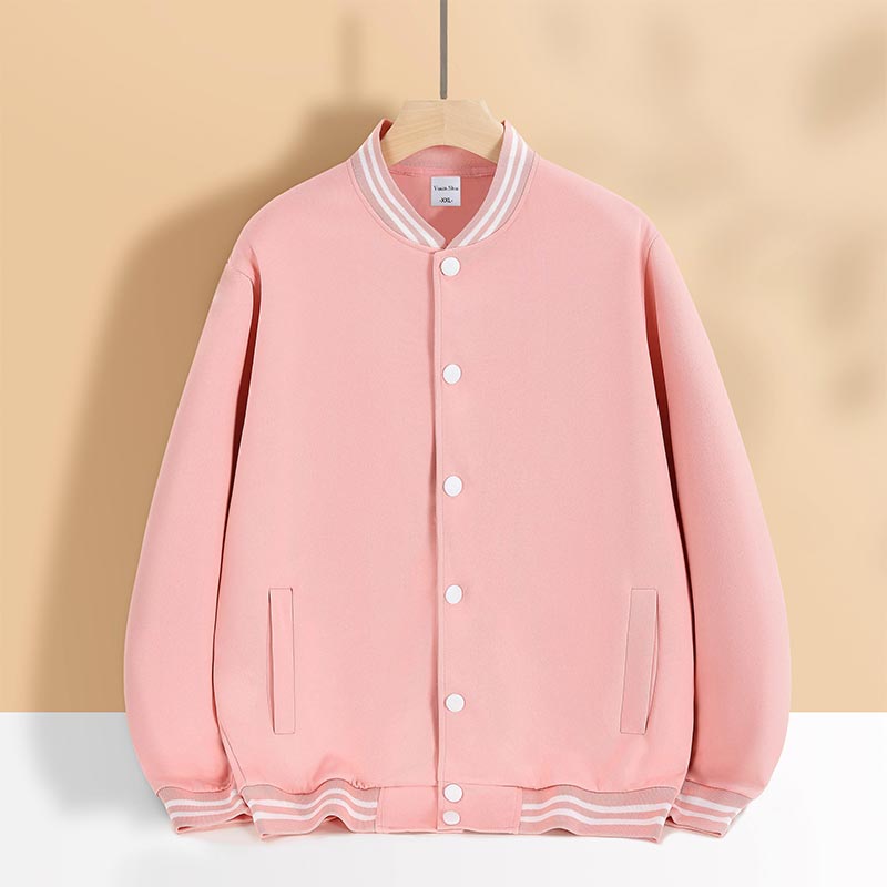 400G华棉时尚薄款纽扣棒球服H09-8300图4