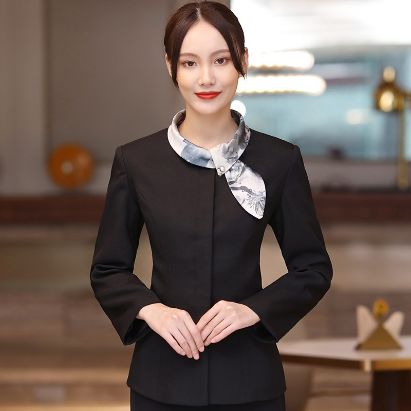 兔领服务员工作服女款H02-21LY174-177女款图3