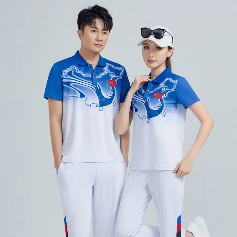 轻量化面料酷派丝情侣运动服长裤套装KC3-555图6