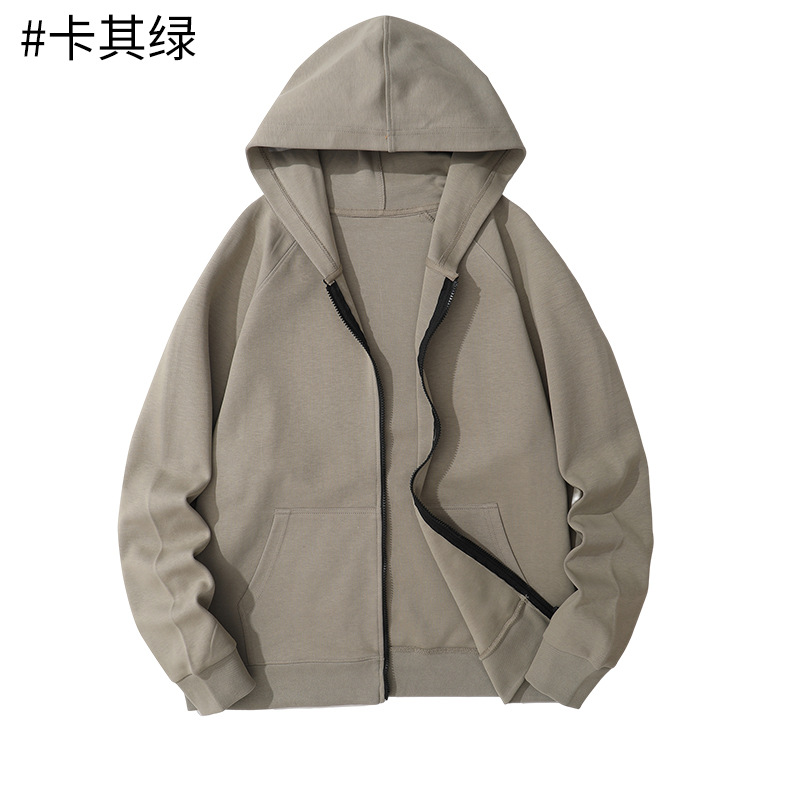390g高织双面棉拉链连帽卫衣BC5-JL0410图4