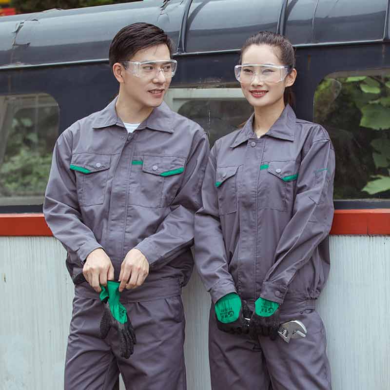 结实耐磨不起球长袖工装套装M04-8017套装图5