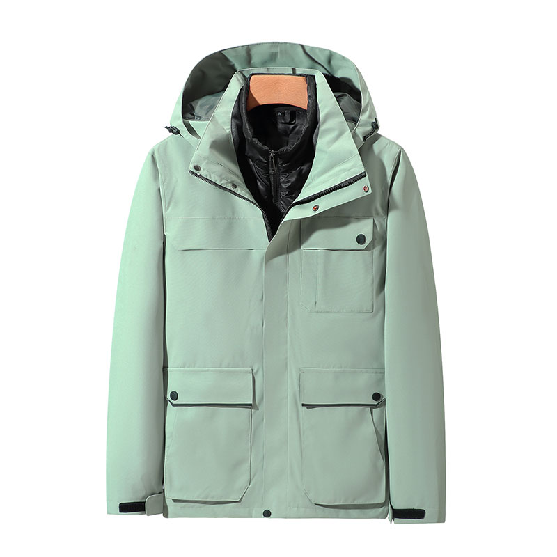 户外登山羽绒服内胆三合一冲锋衣两件套GT3-JL9888图2