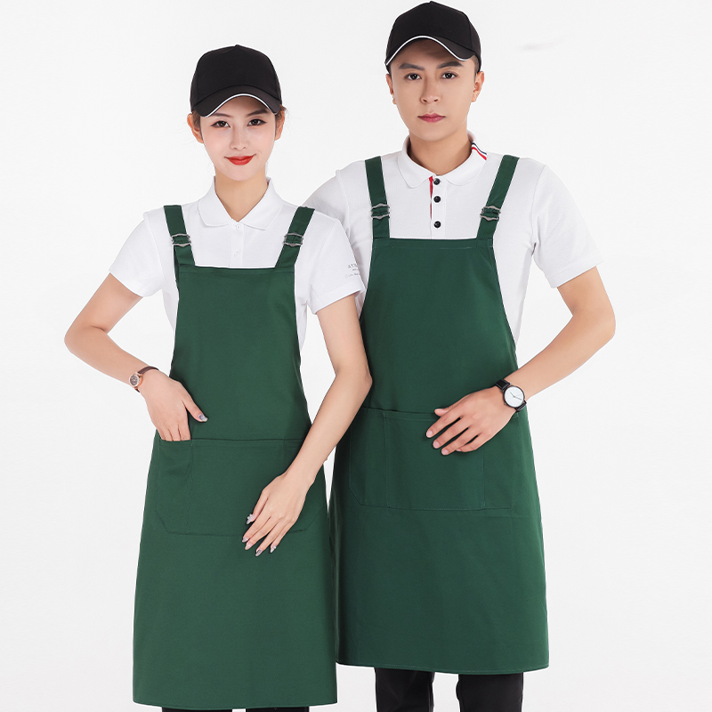 全棉防水挂肩围裙U01-688图7