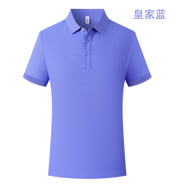 220g六角珠蜂窝千绒棉黑科技5A抗菌短袖翻领polo衫GJ22-C98图8
