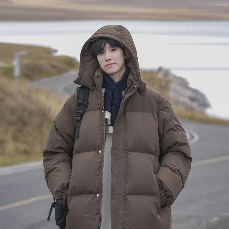 连帽防风保暖加绒高密度尼龙羽绒棉服KE3-YR360图5