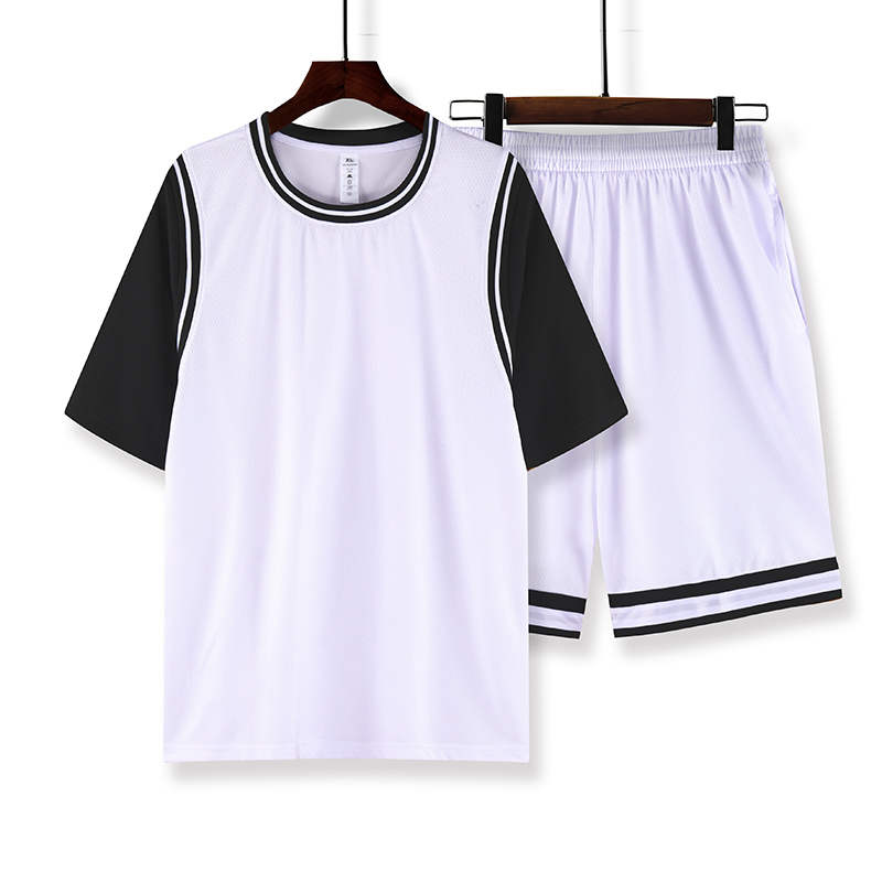 速干运动假两件篮球服套装GB12-A33图3