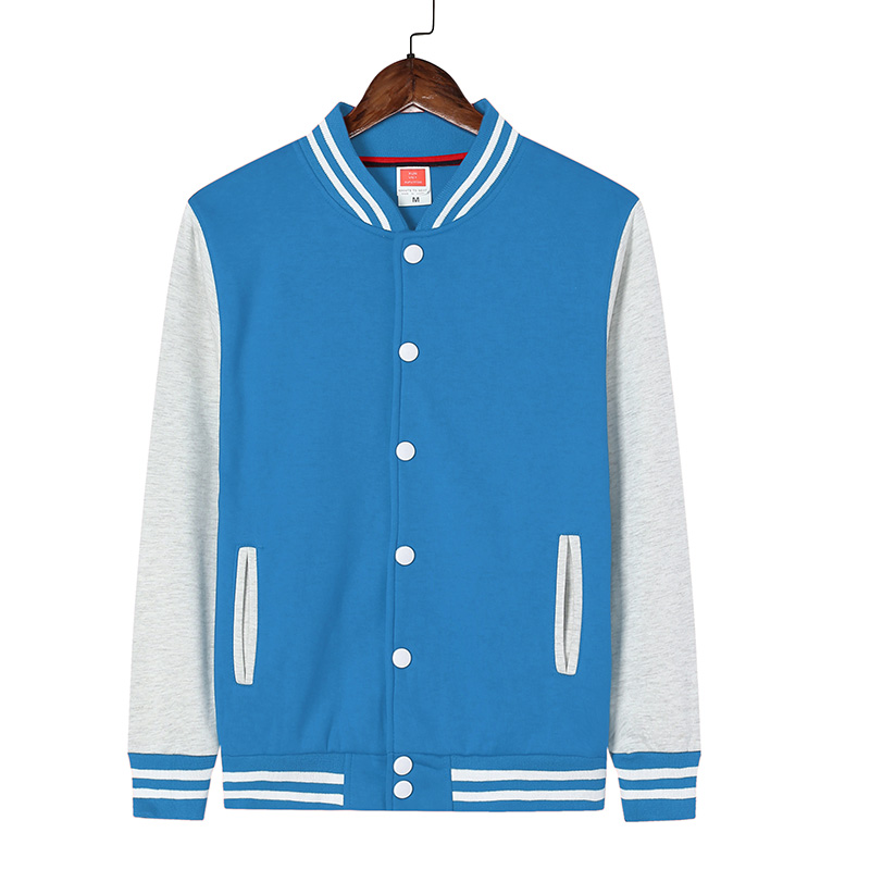 600g精梳棉加绒超软仿水貂绒棒球服W02-312新图9