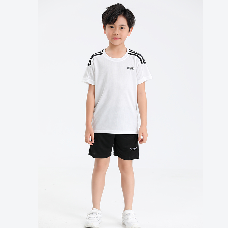 休闲运动舒适面料圆领训练服套装G19-M22318童装（隔天拿货）图5