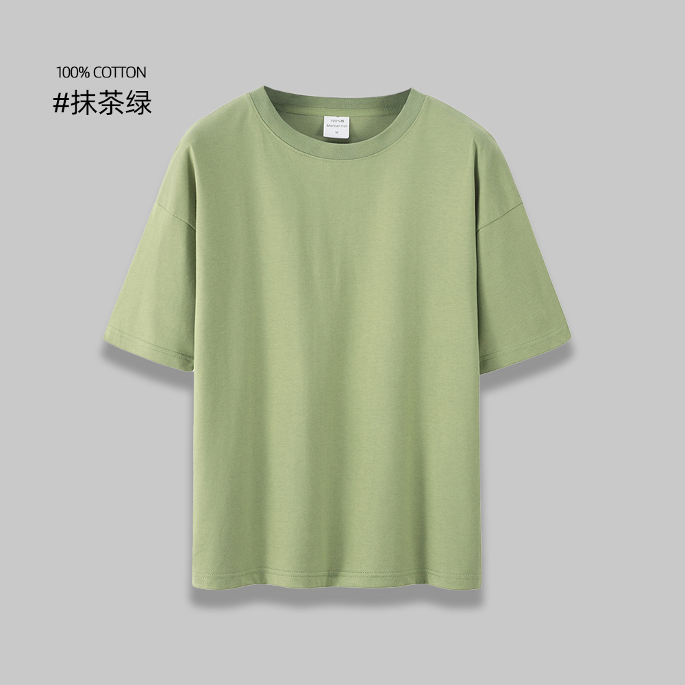 200g纯棉短袖圆领T恤BC5-B09图2