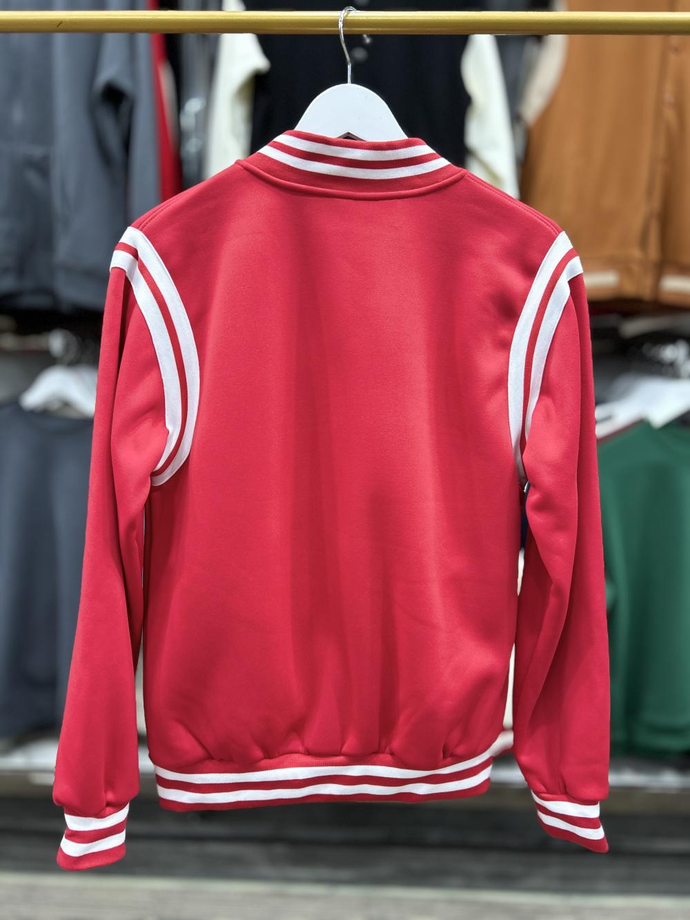 600G运动棒球服复合摇粒绒情侣款外套通款721